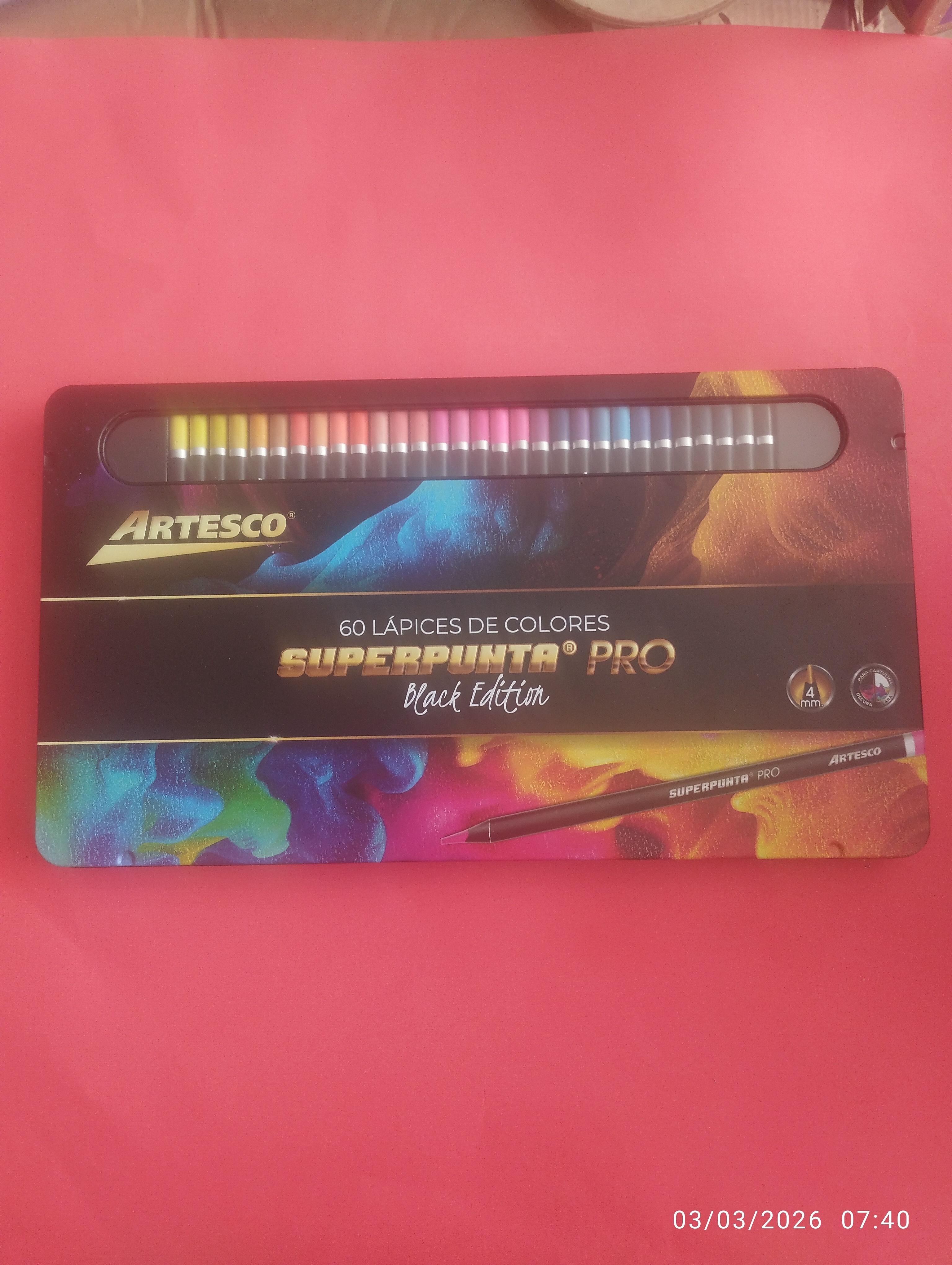 Lápices de colores superpunta pro