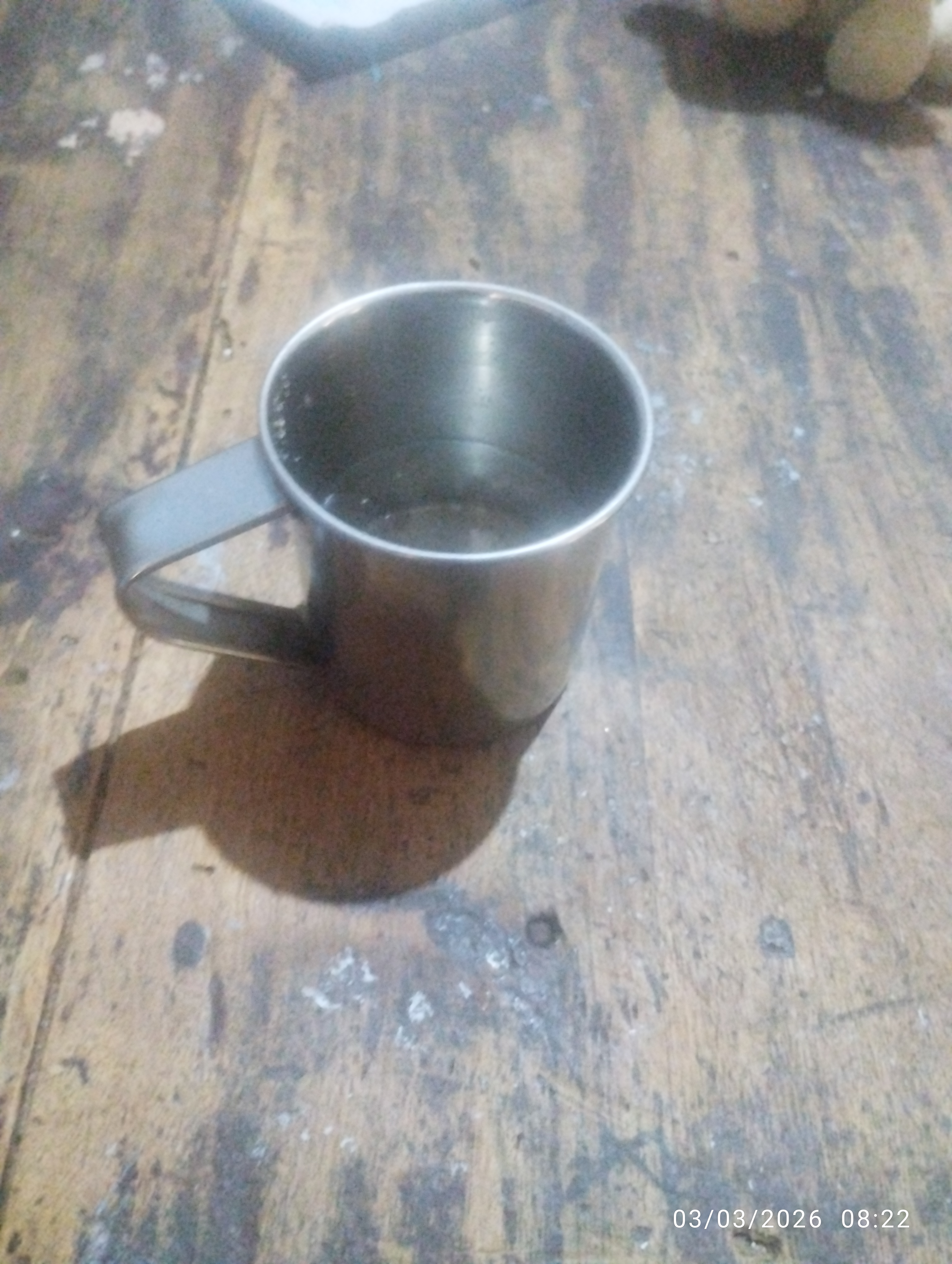 Taza de aluminio